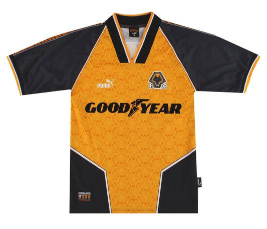 1996-98 Wolves Puma Home Shirt S