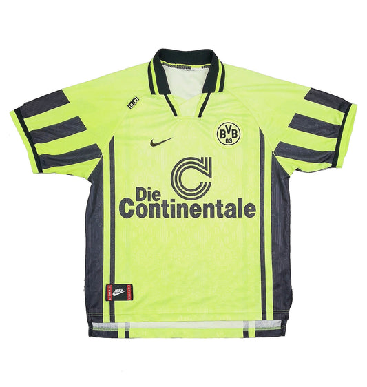 1996/97 DORTMUND HOME SHIRT (M) NIKE