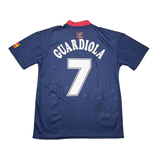 1996/98 Spain Guardiola #7 Away Shirt (M) Adidas