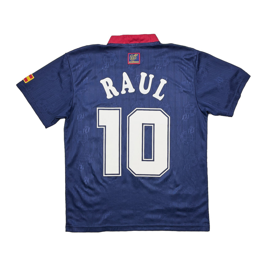 1996/98 Spain Raul #10 Away Shirt (S) Adidas