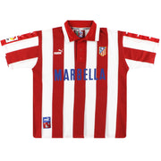 1997-98 Atletico Madrid Puma Home Shirt L - Classic Football Kit