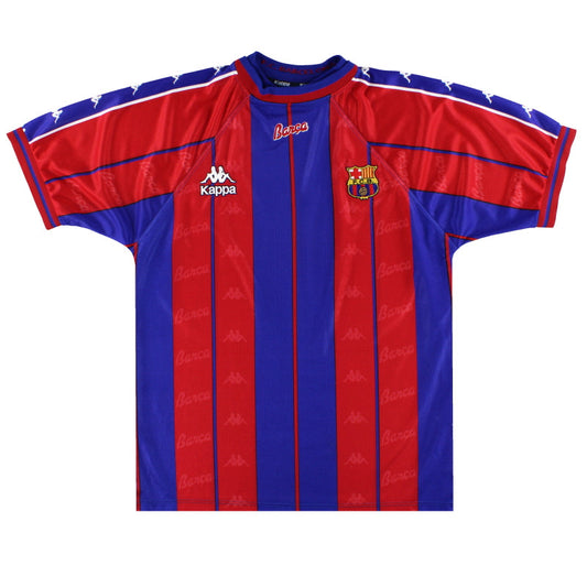 1997-98 Barcelona Kappa Home Shirt S