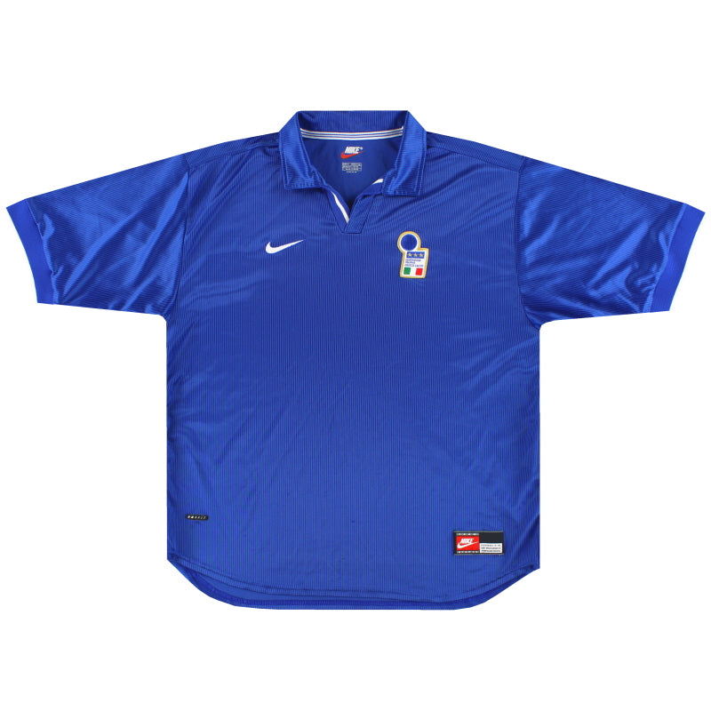 1997-98 Italy Nike Home Shirt XL - Classic Football Kit
