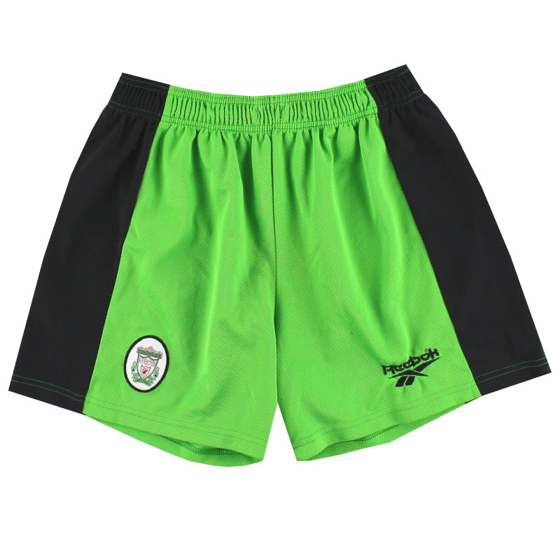 1997-98 Liverpool Reebok Goalkeeper Shorts M