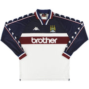 1997-98 Manchester City Kappa Away Shirt L/S S
