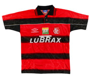 1997-98 Flamengo Umbro Home Shirt #11 L