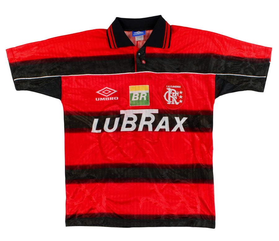 1997-98 Flamengo Umbro Home Shirt #11 L