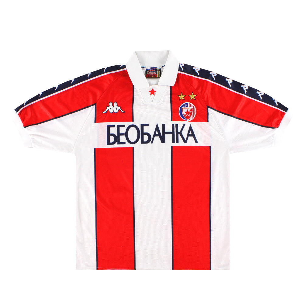 1997-98 Red Star Belgrade Kappa Home Shirt XL