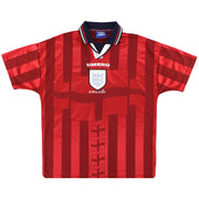 1997-99 England Umbro Away Shirt Y - Classic Football Kit
