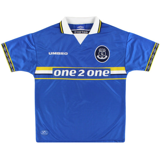 1997-99 Everton Umbro Home Shirt XL
