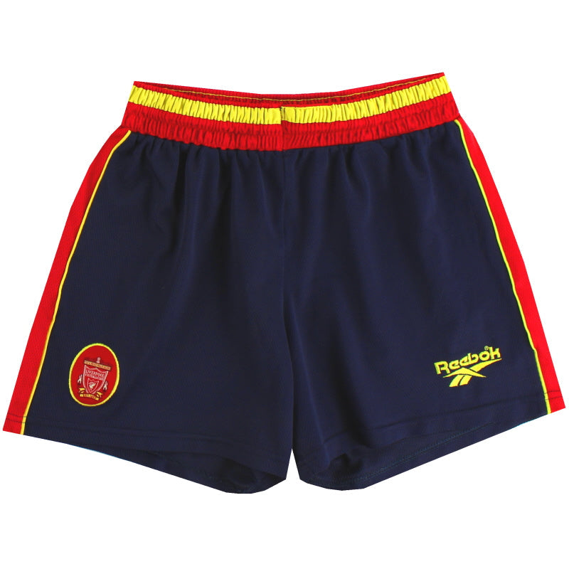 1997-99 Liverpool Reebok Away Shorts S