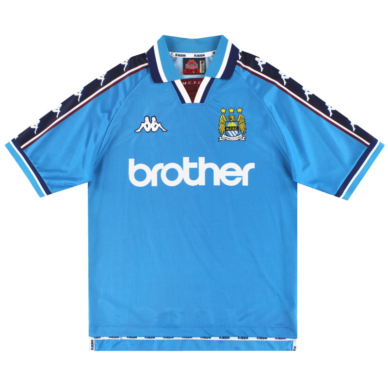 1997-99 Manchester City Kappa Home Shirt L
