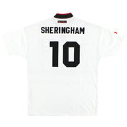 1997-99 Manchester United Umbro Away Shirt Sheringham #10 XL