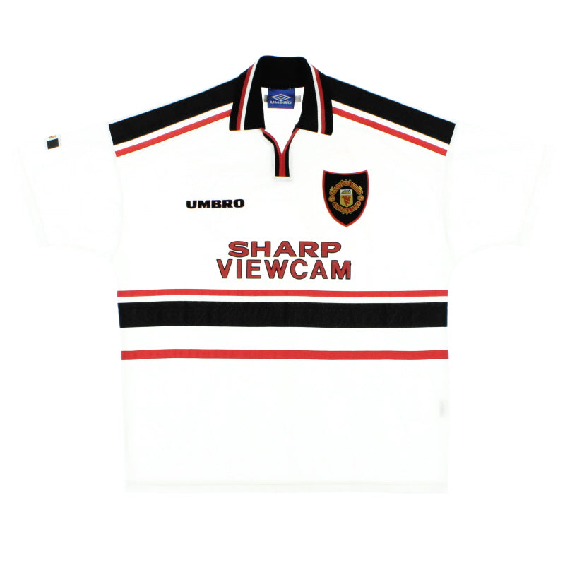 1997-99 Manchester United Umbro Away Shirt M