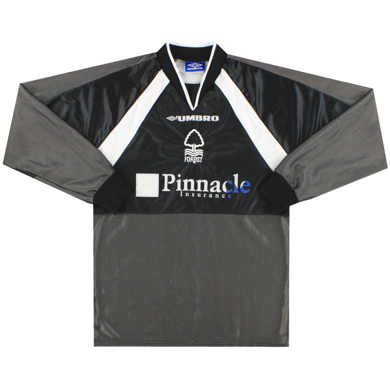 1997-99 Nottingham Forest Umbro Goalkeeper Shirt L - Classic Football Kit