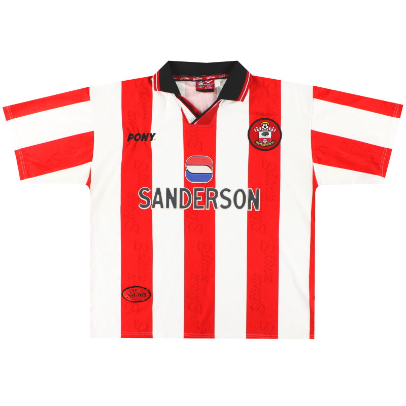 1997-99 Southampton Pony Home Shirt XL - Classic Football Kit