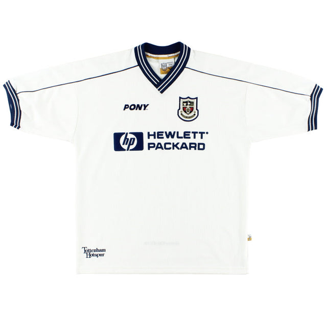 1997-99 Tottenham Pony Home Shirt *Mint* L