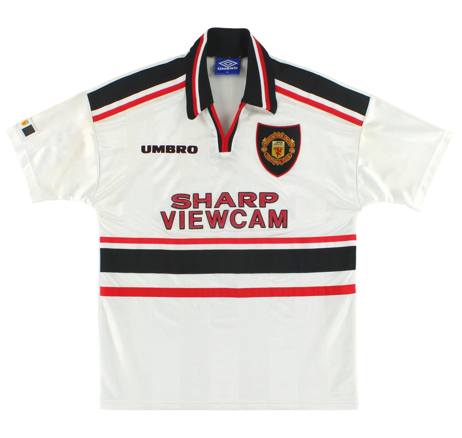 1997-99 Manchester United Umbro Away Shirt M