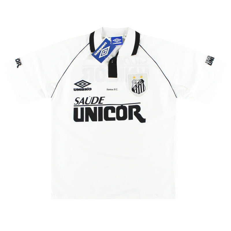 1997 Santos Umbro Home Shirt *w/tags* L - Classic Football Kit