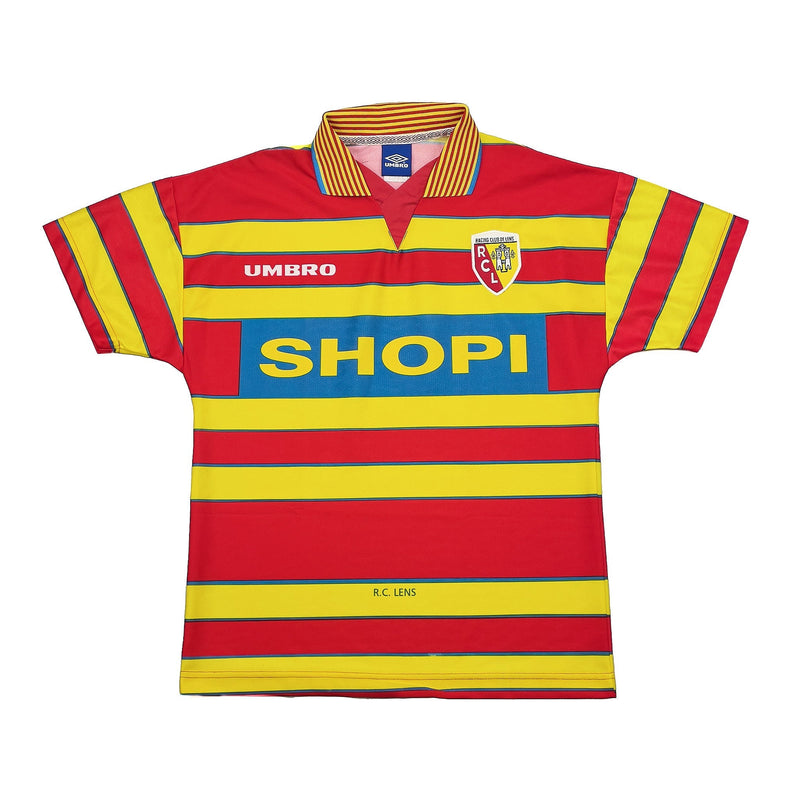 1997/98 RC Lens Home Shirt (M) Umbro