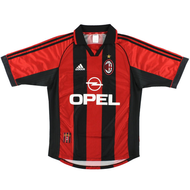 1998-00 AC Milan adidas Home Shirt S