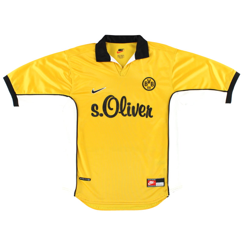 1998-00 Borussia Dortmund Nike Home Shirt M