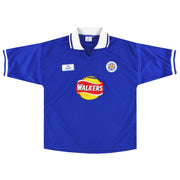 1998-00 Leicester Fox Leisure Home Shirt XXXL - Classic Football Kit