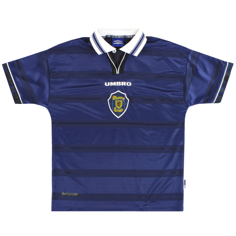 1998-00 Scotland Umbro Home Shirt XL