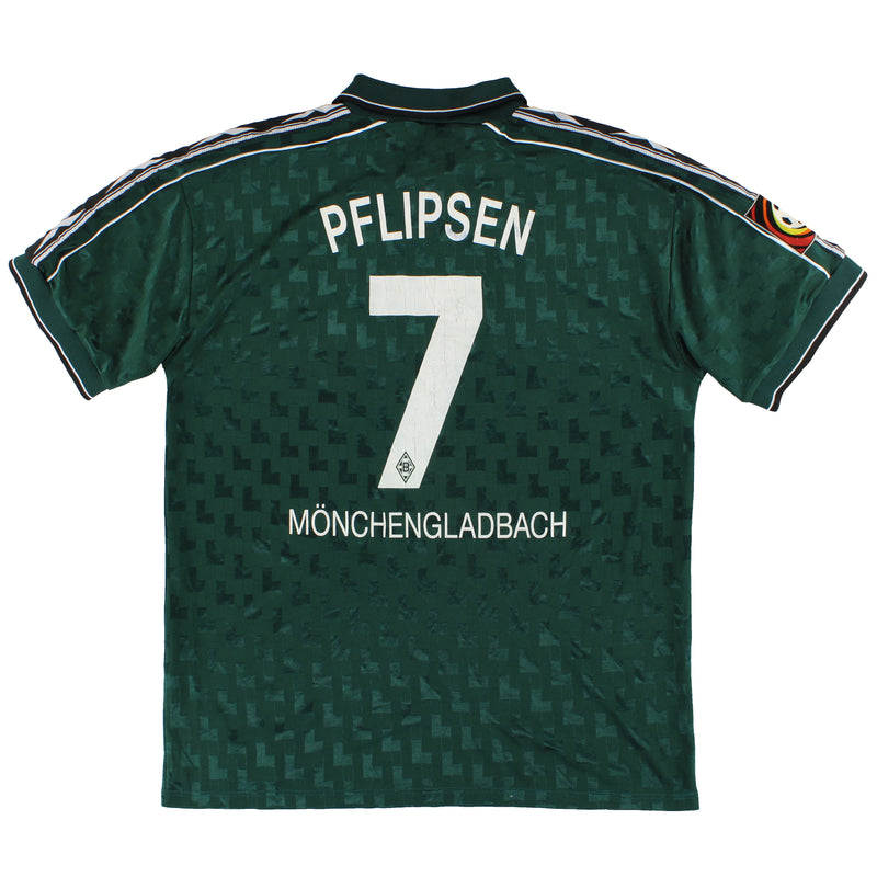 1998-00 Borussia Monchengladbach Reebok Away Shirt Pflipsen #7 XL