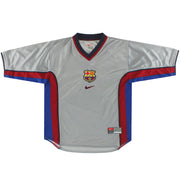 1998-01 Barcelona Nike Away Shirt S - Classic Football Kit