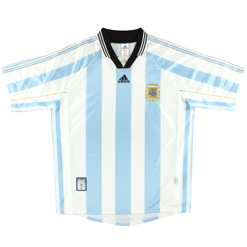 1998-99 Argentina adidas Home Shirt M - Classic Football Kit