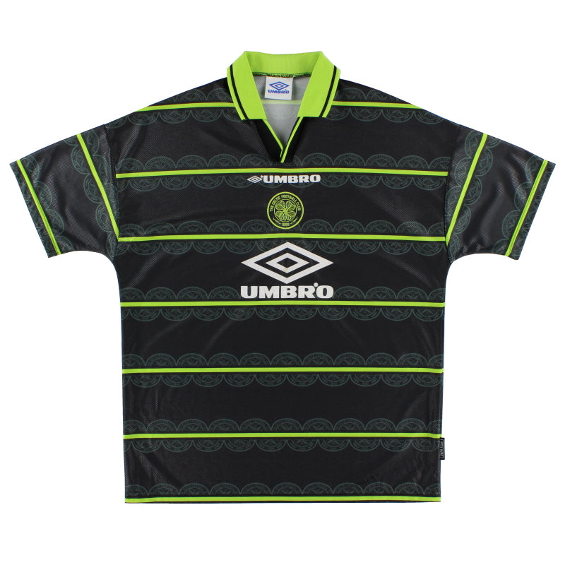 1998-99 Celtic Umbro Away Shirt L - Classic Football Kit