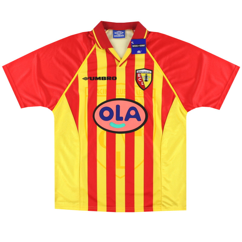 1998-99 Lens Umbro Home Shirt *w/tags* XL - Classic Football Kit