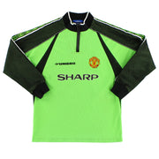 1998-99 Manchester United Umbro Goalkeeper Shirt Y - Classic Football Kit