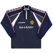 1998-99 Manchester United Umbro Goalkeeper Shirt Y - Classic Football Kit