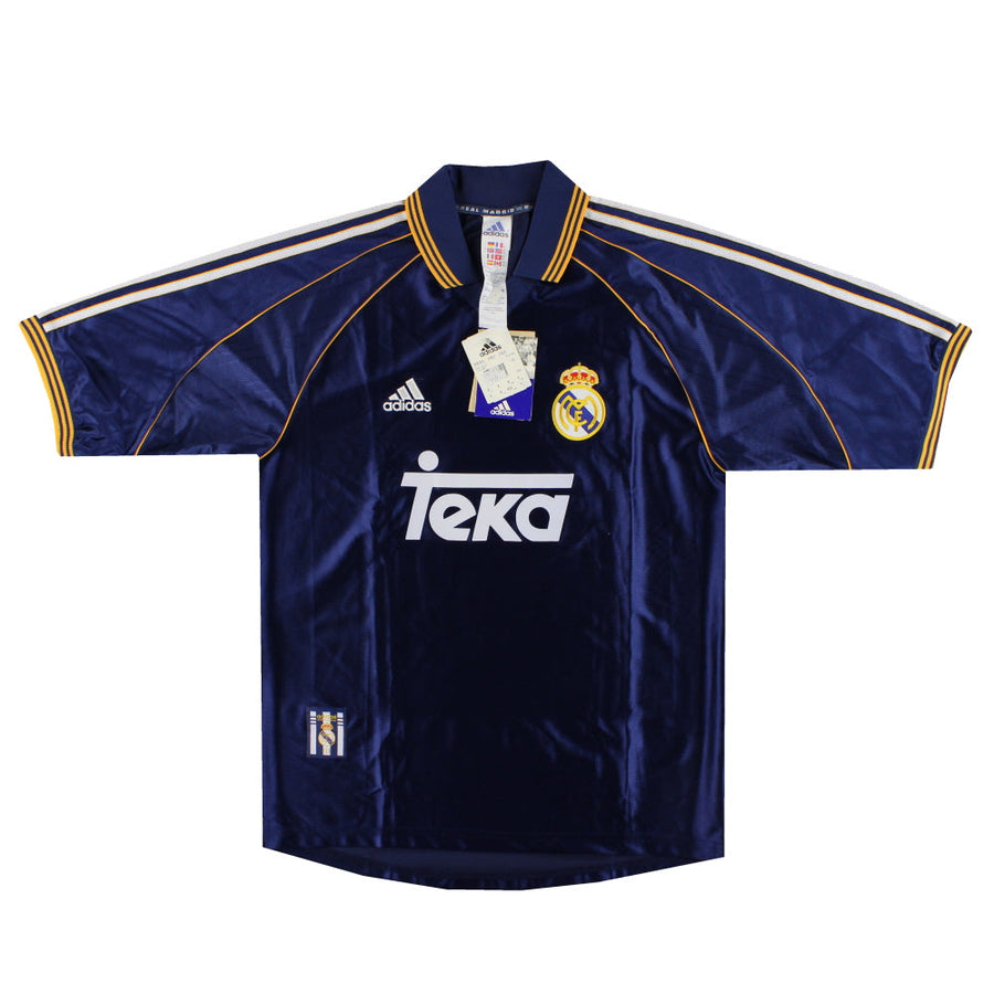 1998-99 Real Madrid adidas Third Shirt *w/tags* M