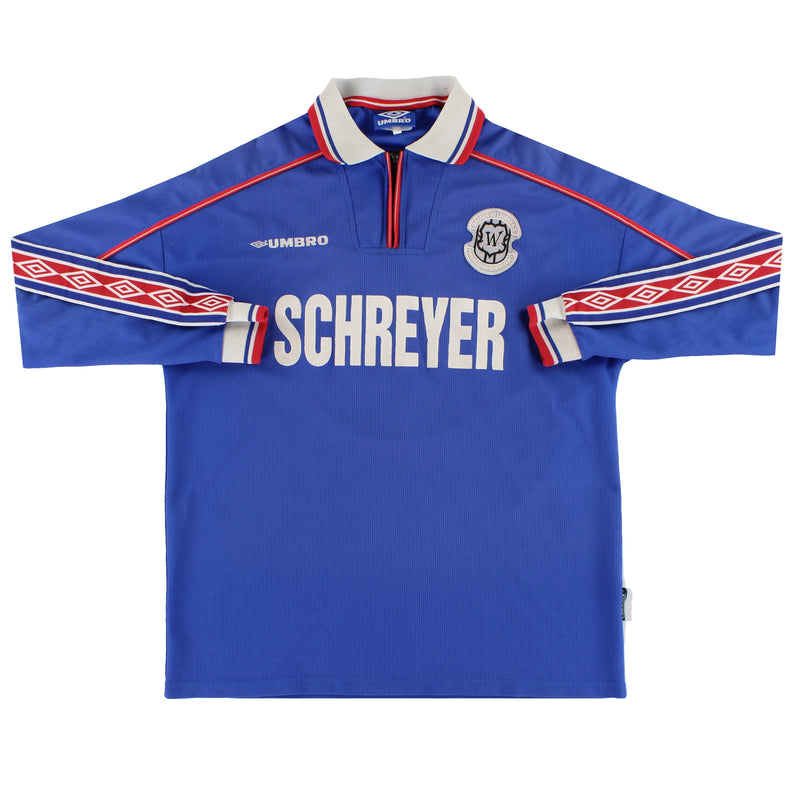 1998-99 Wacker 90 Leuben Umbro Away Shirt #3 L/S