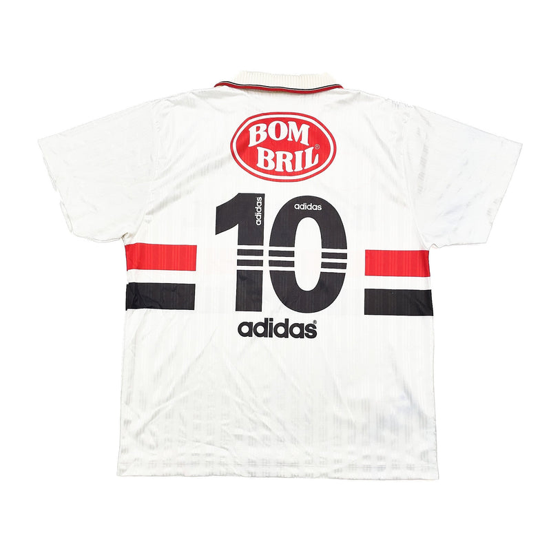 1998 Sao Paulo #10 Home Shirt (M) Adidas