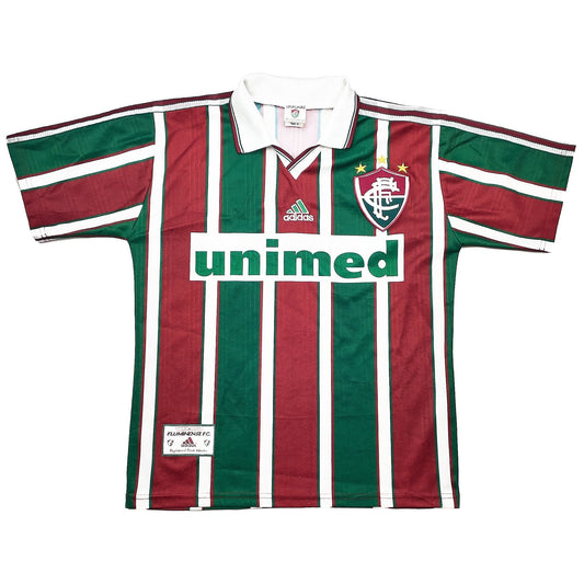 1998/00 Fluminese #7 Home Shirt (S) Adidas