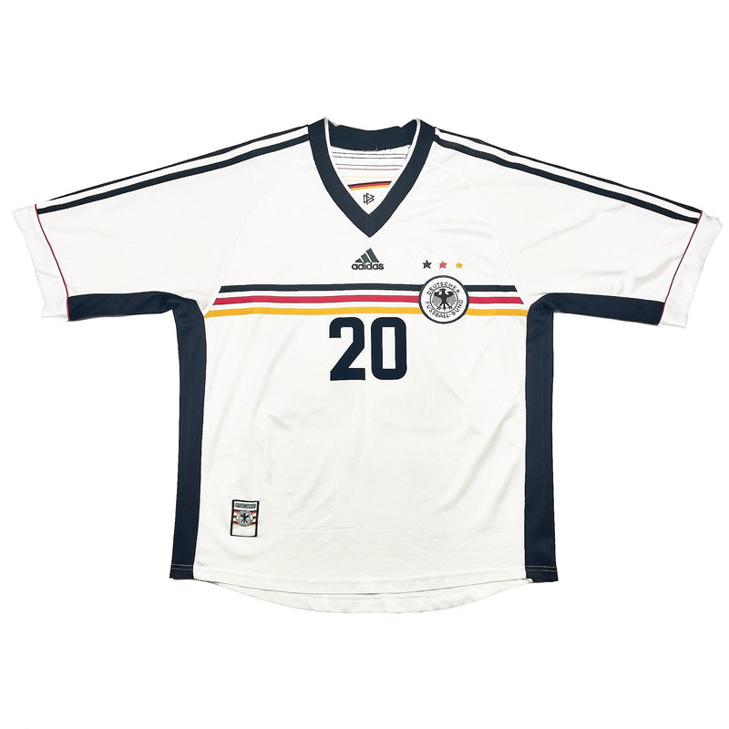 1998/00 Germany Bierhoff #20 Home Shirt (L) Adidas