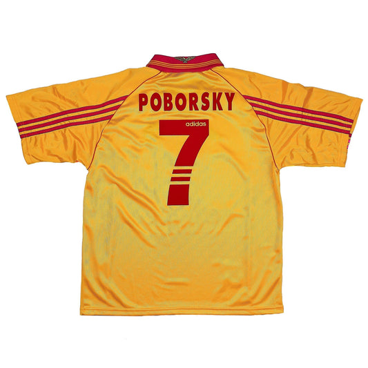 1998/99 BENFICA POBORSKY #7 AWAY SHIRT (L) ADIDAS