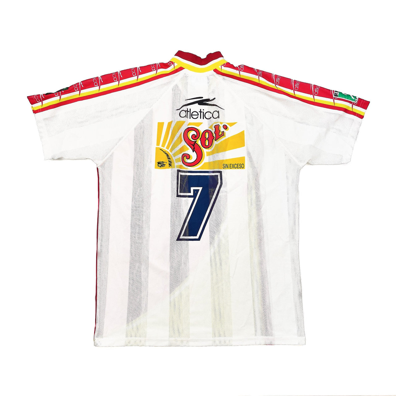 1998/99 MONARCAS MORELIA #7 AWAY SHIRT (XL) ATLETICA