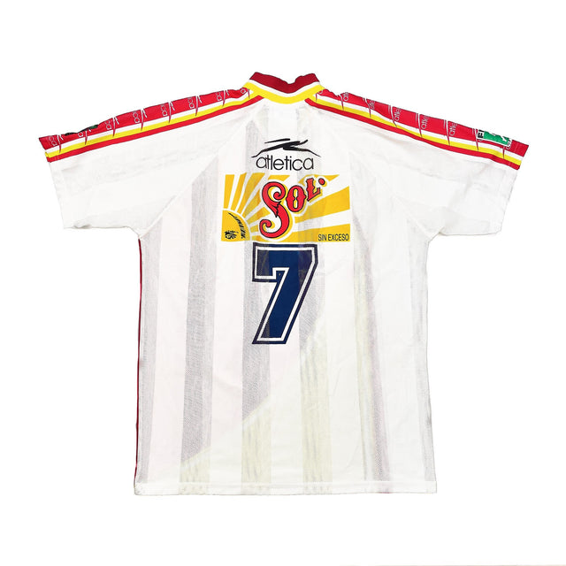 1998/99 MONARCAS MORELIA #7 AWAY SHIRT (XL) ATLETICA