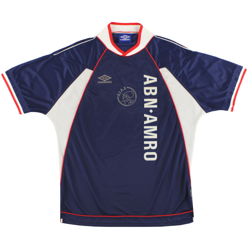 1999-00 Ajax Umbro Away Shirt L - Classic Football Kit