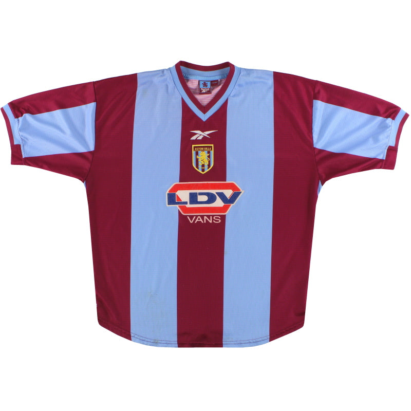 1999-00 Aston Villa Reebok Home Shirt XL