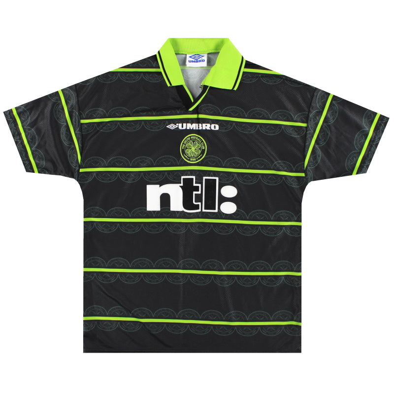 1999-00 Celtic Umbro Away Shirt XL - Classic Football Kit