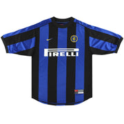 1999-00 Inter Milan Nike Home Shirt L