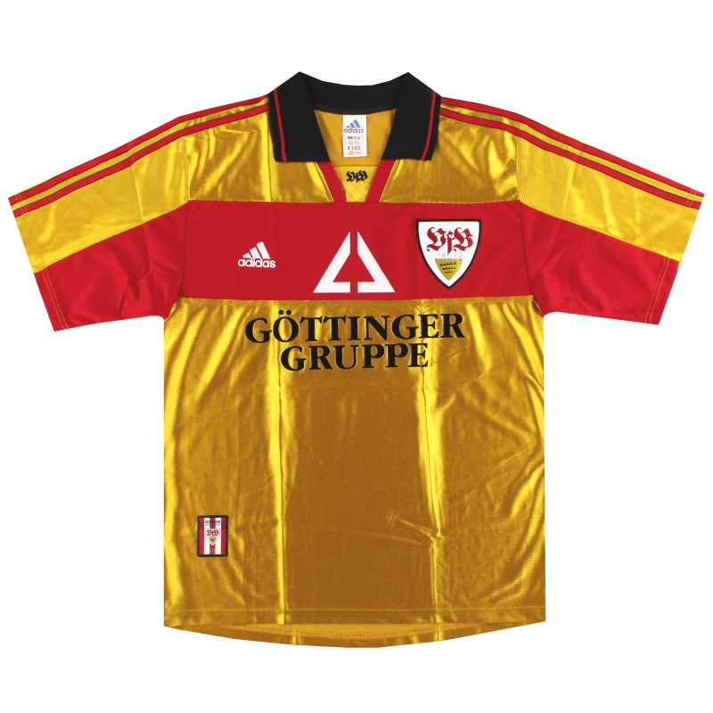 1999-00 Stuttgart adidas Third Shirt S - Classic Football Kit