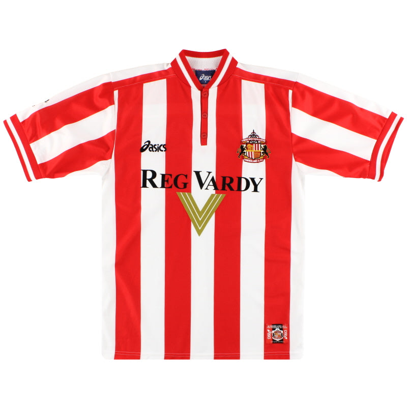 1999-00 Sunderland Asics Home Shirt *As New* L