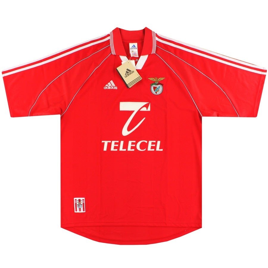 1999-00 Benfica adidas Home Shirt *w/tags* L